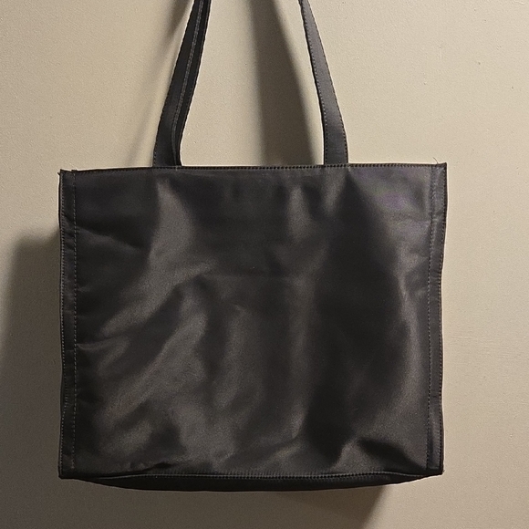 GAP Handbags - GAP Vinyl Black Tote Bag